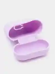 Сиреневый чехол для наушников Airpods 2