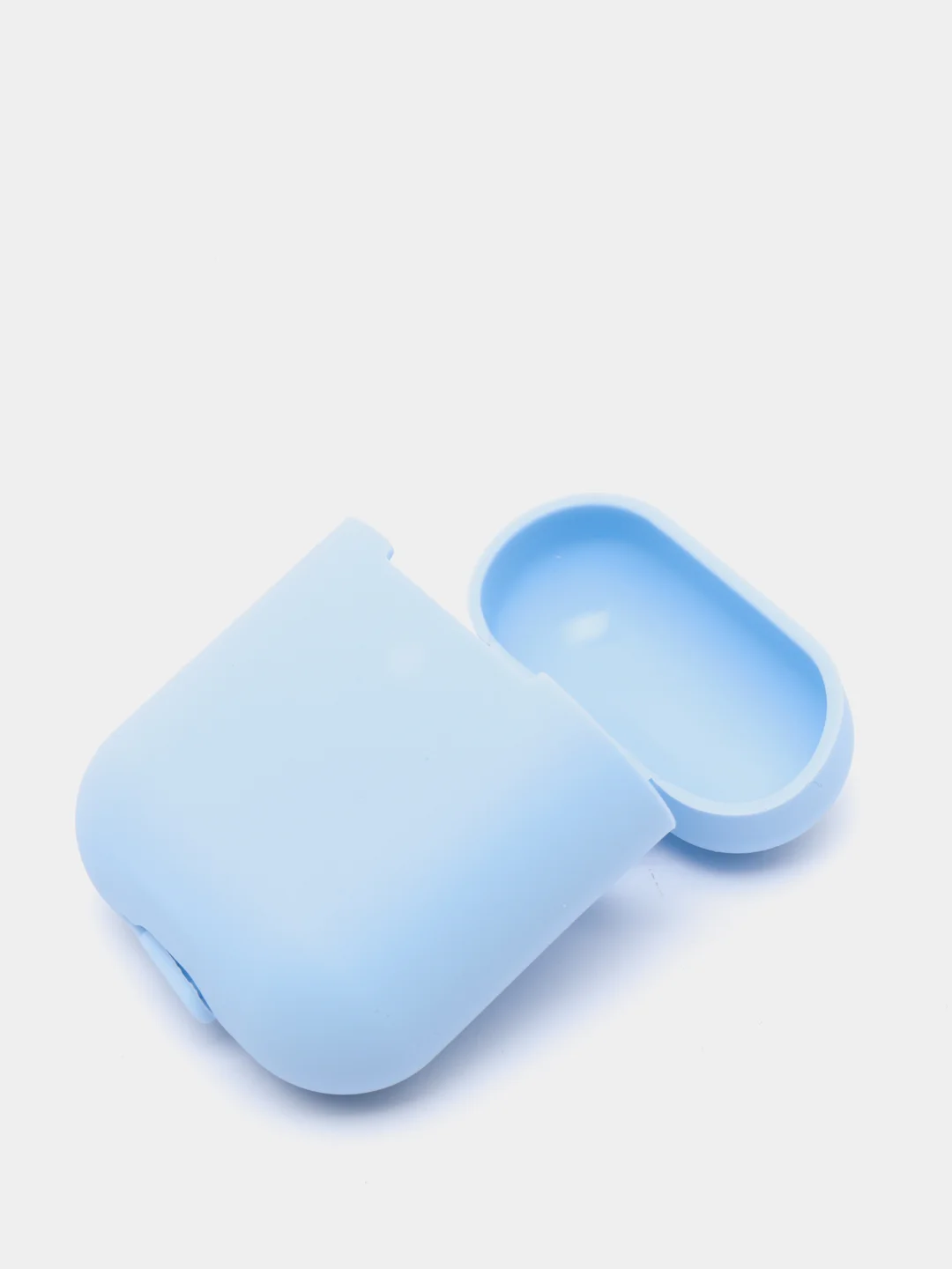 Голубой чехол для наушников Airpods 2