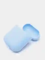 Голубой чехол для наушников Airpods 2