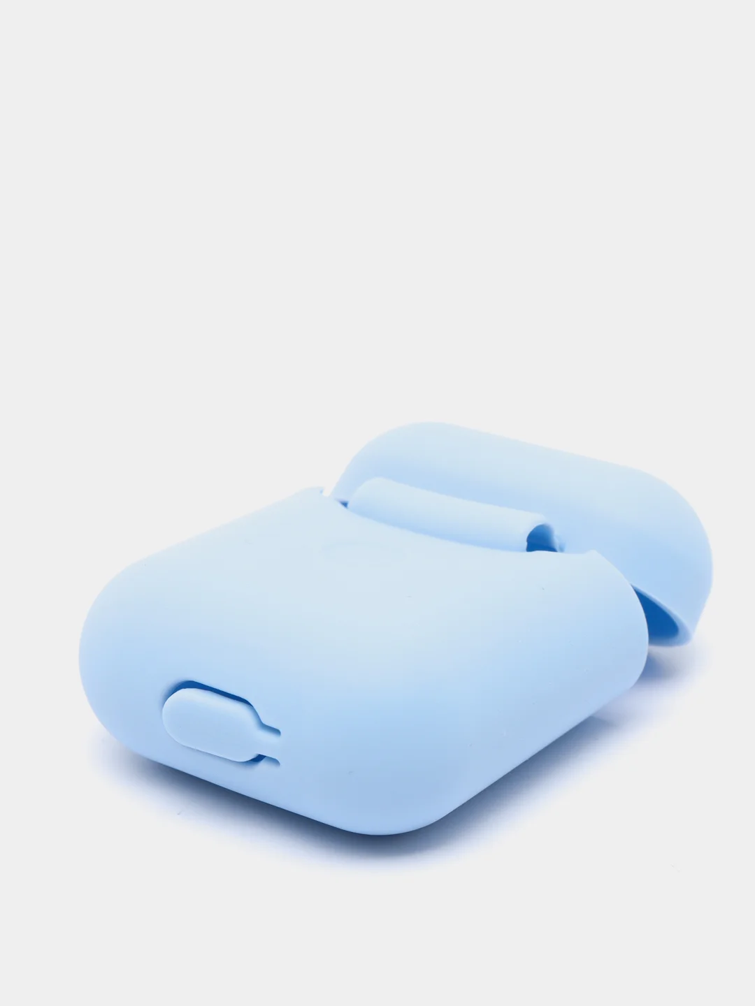 Голубой чехол для наушников Airpods 2