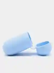 Голубой чехол для наушников Airpods 2