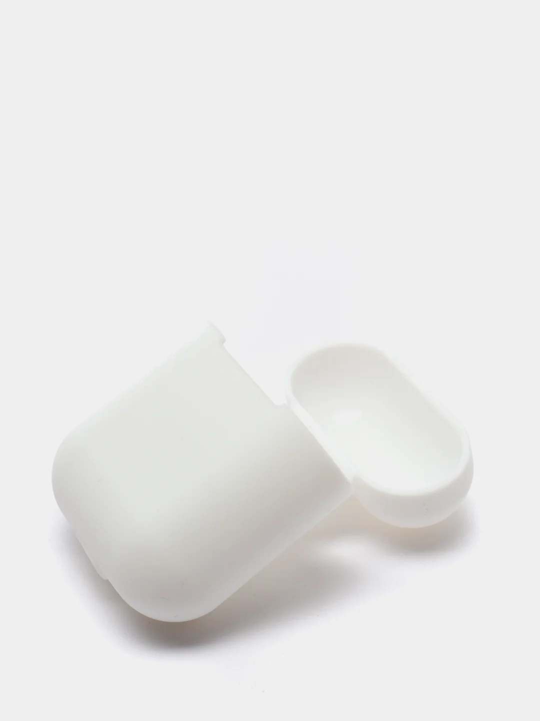 Белый чехол для наушников Airpods 2