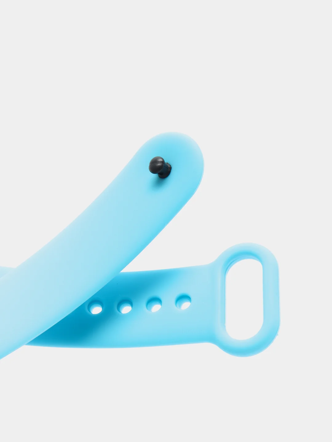 Голубой ремешок на фитнес браслет Xiaomi Mi band 3