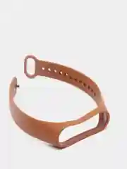 Светло-коричневый ремешок на фитнес браслет Xiaomi Mi band 3