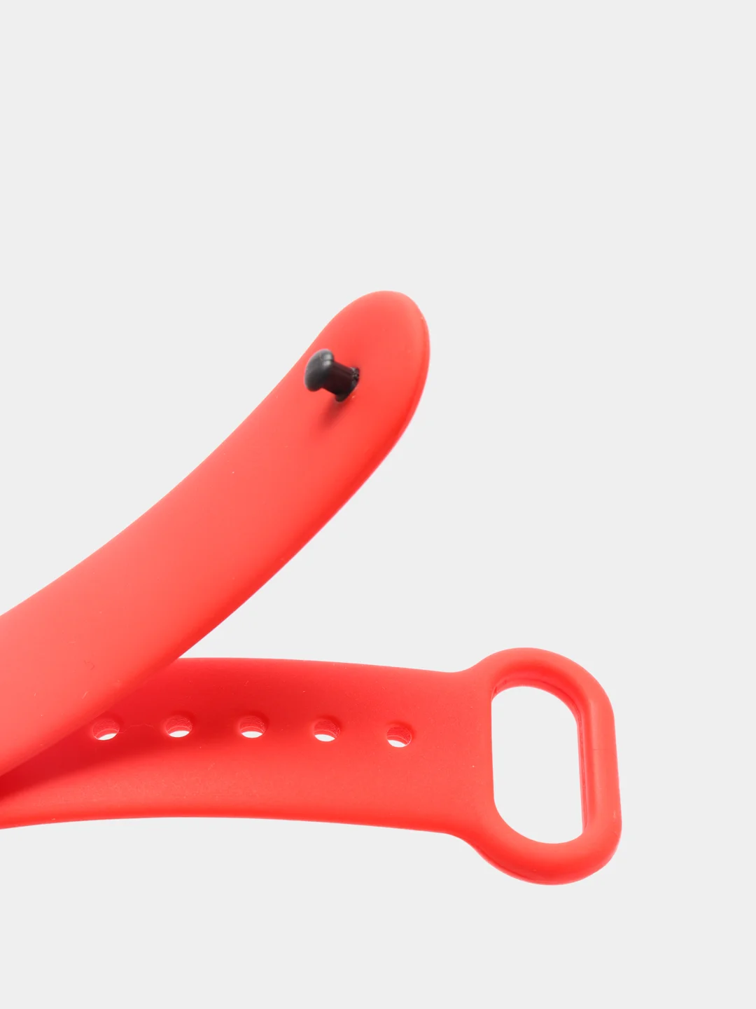 Красный ремешок на фитнес браслет Xiaomi Mi band 3