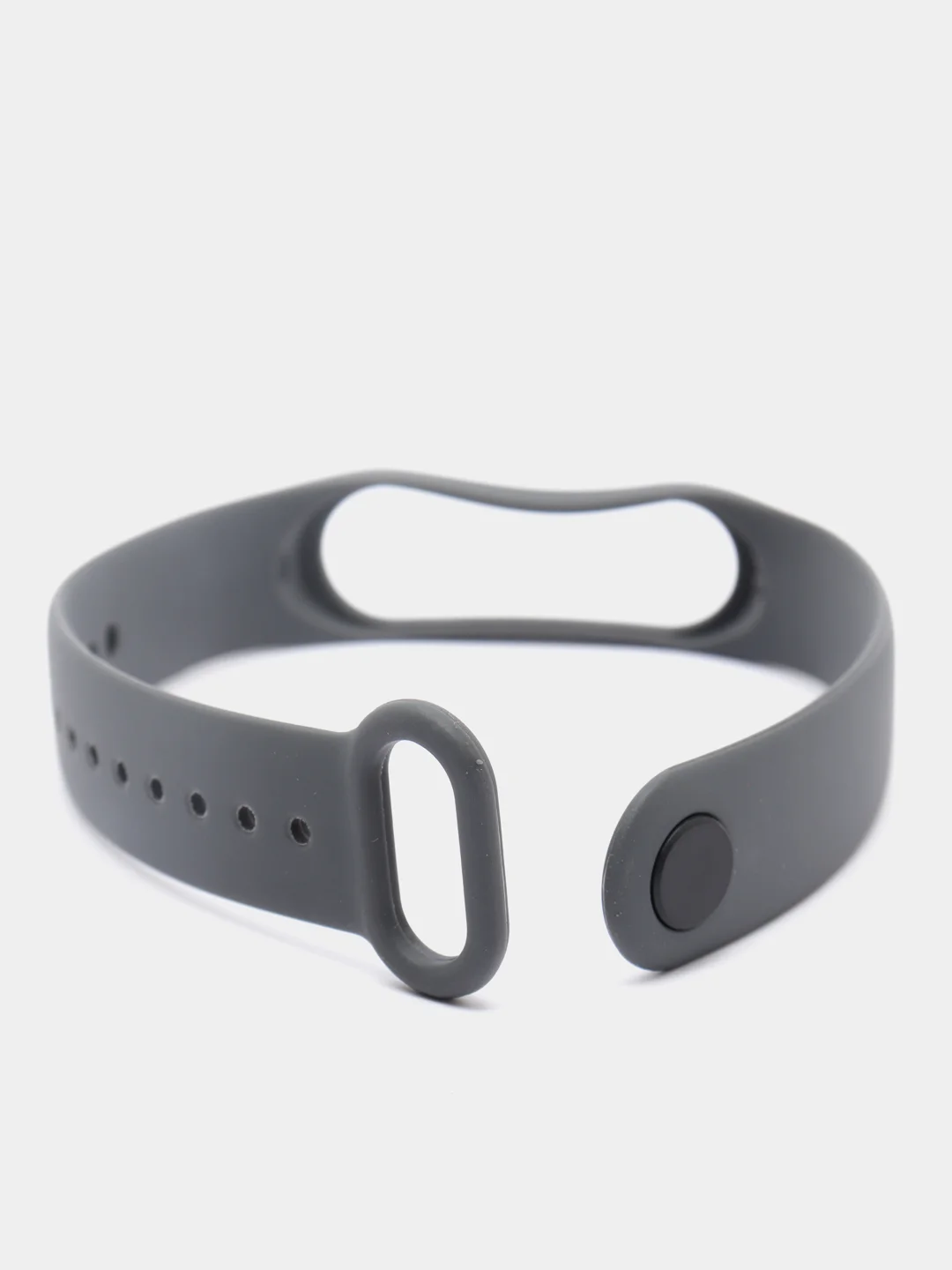 Серый меланж ремешок на фитнес браслет Xiaomi Mi band 3