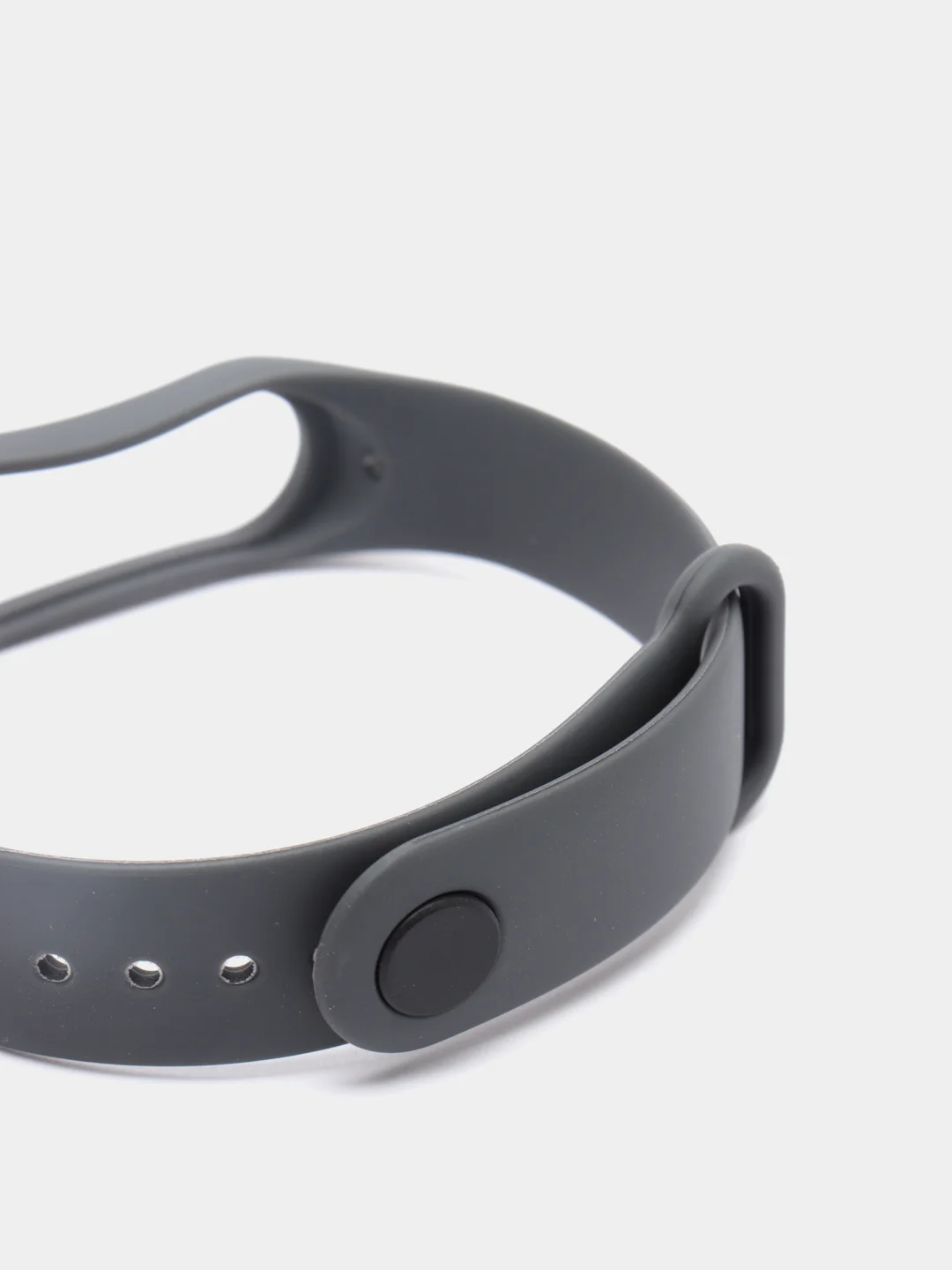 Серый меланж ремешок на фитнес браслет Xiaomi Mi band 3