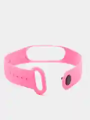 Розовый ремешок на фитнес браслет Xiaomi Mi band 3