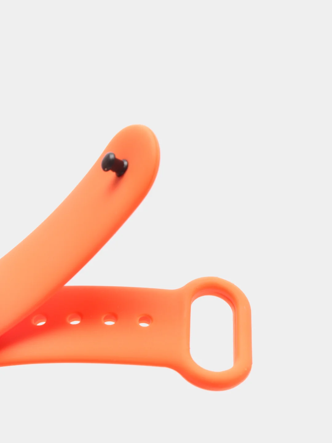 Оранжевый ремешок на фитнес браслет Xiaomi Mi band 3