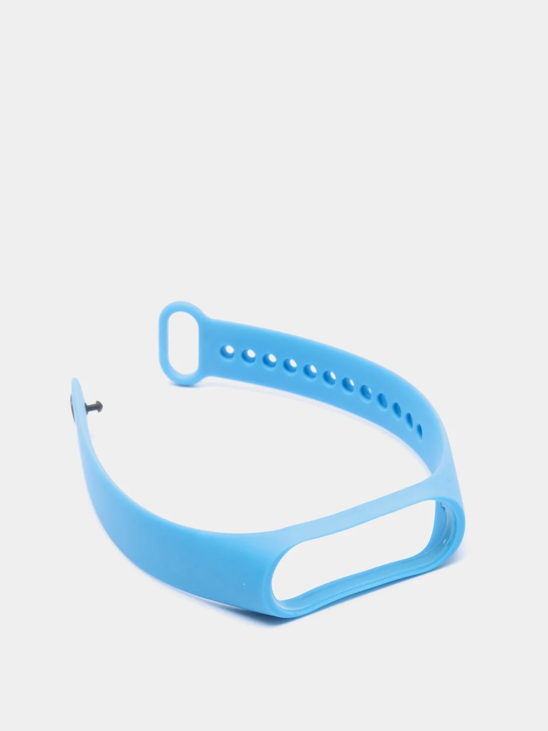 Синий ремешок на фитнес браслет Xiaomi Mi band 3
