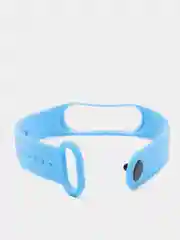 Синий ремешок на фитнес браслет Xiaomi Mi band 3