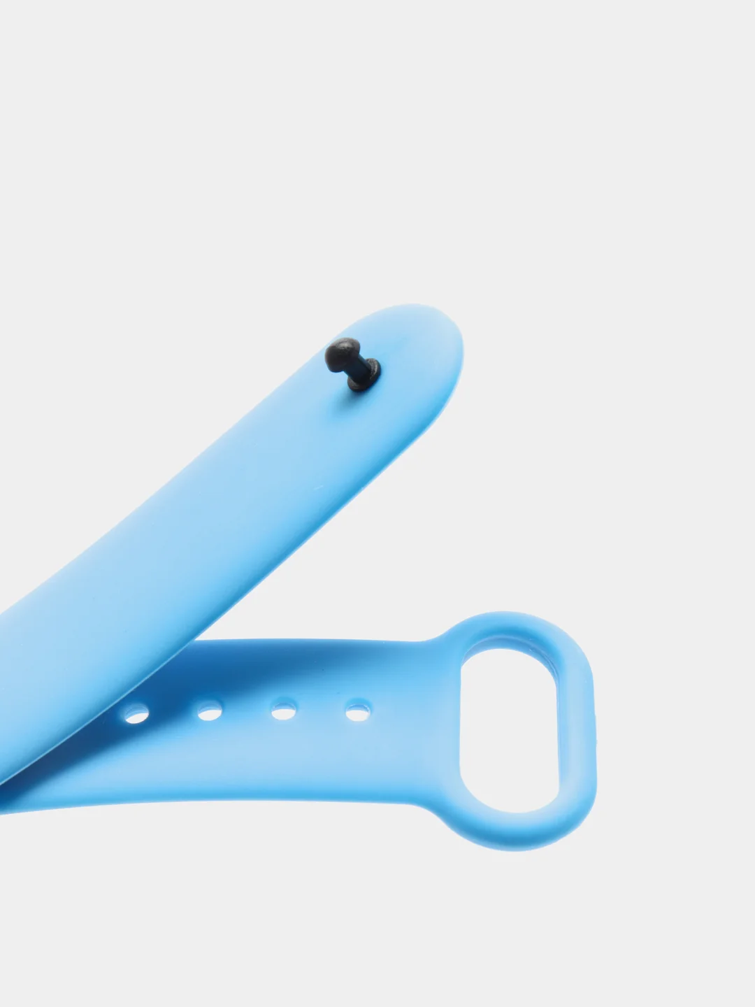 Синий ремешок на фитнес браслет Xiaomi Mi band 3