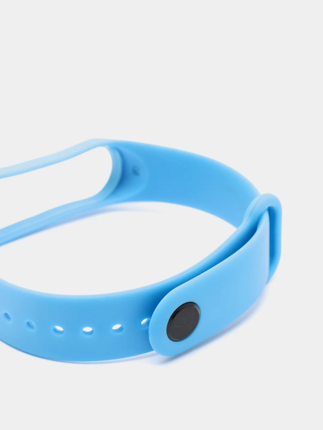 Синий ремешок на фитнес браслет Xiaomi Mi band 3