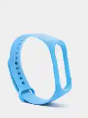 Синий ремешок на фитнес браслет Xiaomi Mi band 3