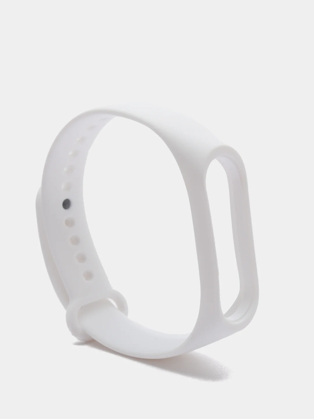 Белый ремешок на фитнес браслет Xiaomi Mi band 3