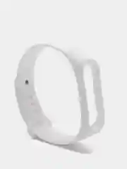 Белый ремешок на фитнес браслет Xiaomi Mi band 3