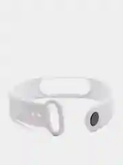 Белый ремешок на фитнес браслет Xiaomi Mi band 3