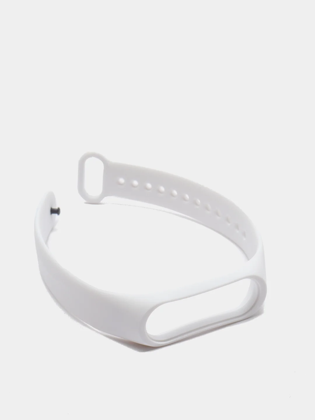 Белый ремешок на фитнес браслет Xiaomi Mi band 3