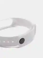 Белый ремешок на фитнес браслет Xiaomi Mi band 3