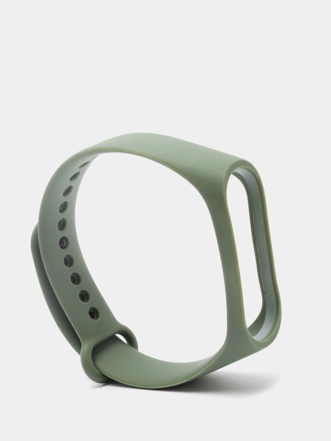 Зелёный хаки ремешок на фитнес браслет Xiaomi Mi band 3