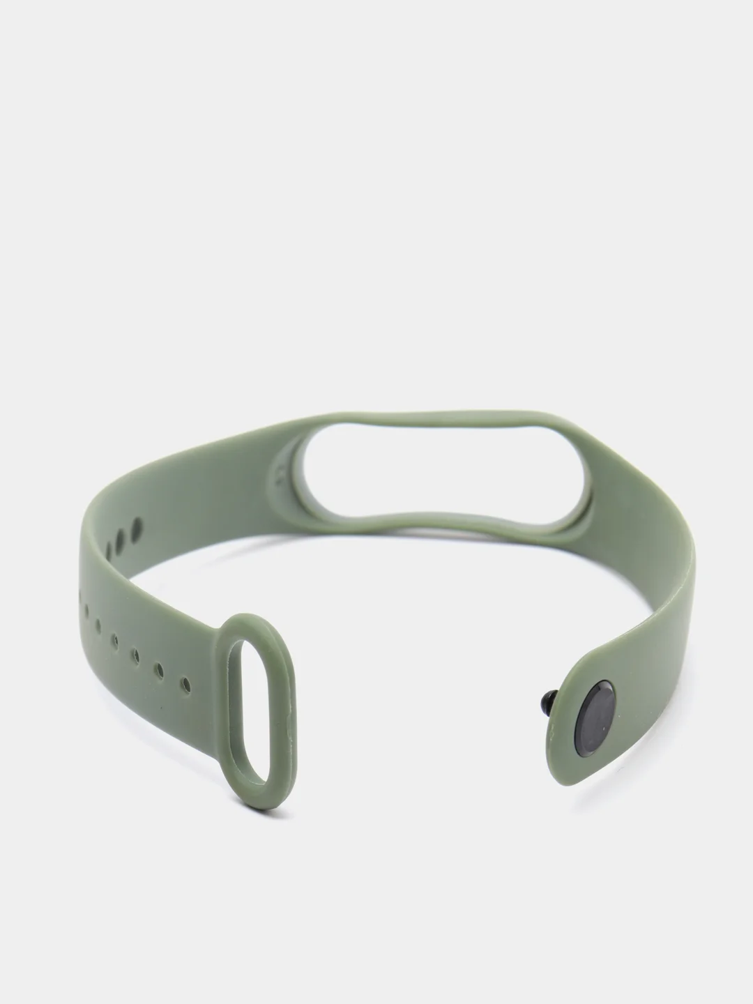 Зелёный хаки ремешок на фитнес браслет Xiaomi Mi band 3