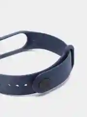 Синий меланж ремешок на фитнес браслет Xiaomi Mi band 3