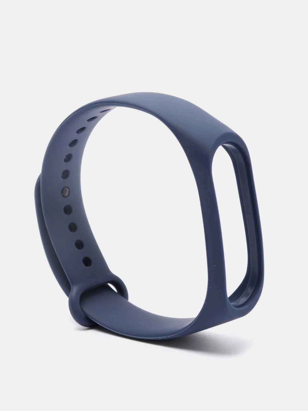 Синий меланж ремешок на фитнес браслет Xiaomi Mi band 3