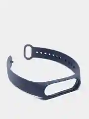 Синий меланж ремешок на фитнес браслет Xiaomi Mi band 3