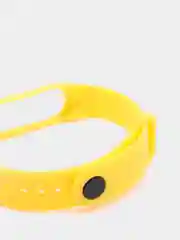 Желтый ремешок на фитнес браслет Xiaomi Mi band 3