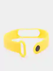 Желтый ремешок на фитнес браслет Xiaomi Mi band 3