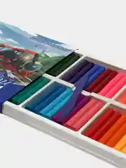 Пластилин мягкий "Фантазия", восковой, 24 цвета, 420 г, микс (У284726)