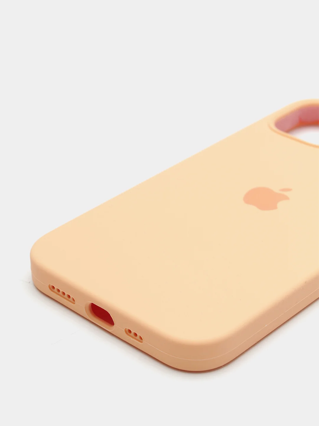 Манго чехол Silicone Case для iPhone 13 с закрытым низом