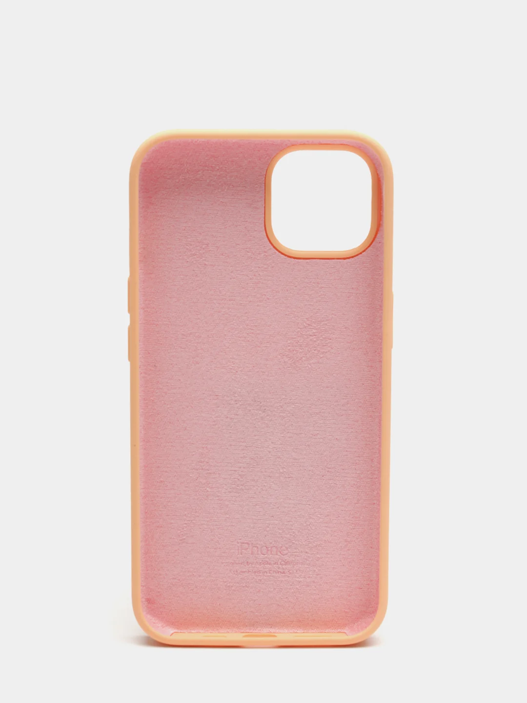 Манго чехол Silicone Case для iPhone 13 с закрытым низом