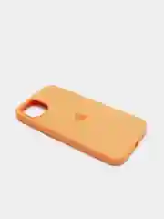 Оранжевый чехол Silicone Case для iPhone 13 с закрытым низом