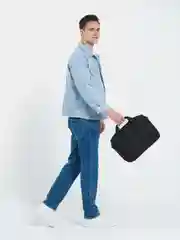 Черный сумка для ноутбука, с карманом, 14,1 и 15,6 дюймов, 3 цвета