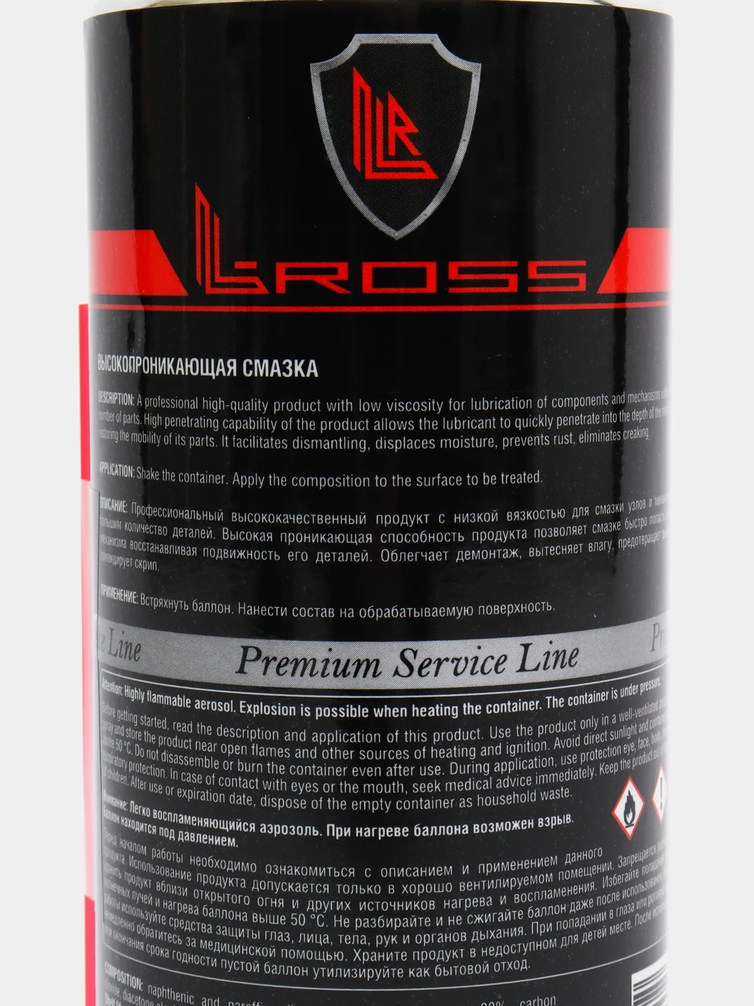 ВЫСОКОПРОНИКАЮЩАЯ СМАЗКА L-ross 505 (400мл)