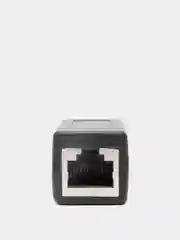 Черный соединитель муфта RJ45 - RJ45