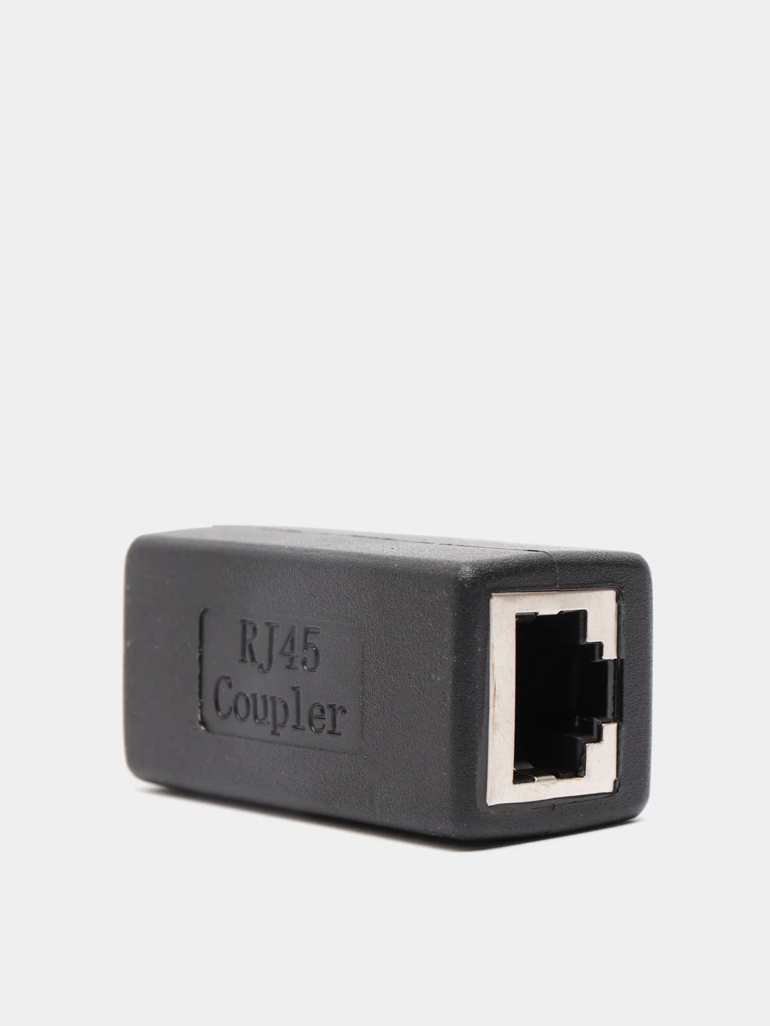 Черный соединитель муфта RJ45 - RJ45