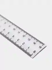 Линейка ErichKrause Clear, в флоупаке, прозрачный, 15 см