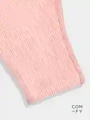 Серый меланж хлопковые женские трусы танга