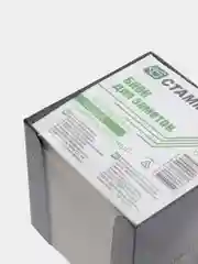 Блок бумаги для записей, 9 x 9 x 9 см, 65 г/м2, в пластиковом боксе, белый
