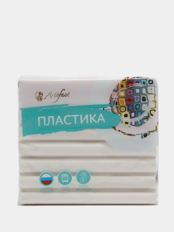 Пластика, полимерная глина "Классический белый", 56 г
