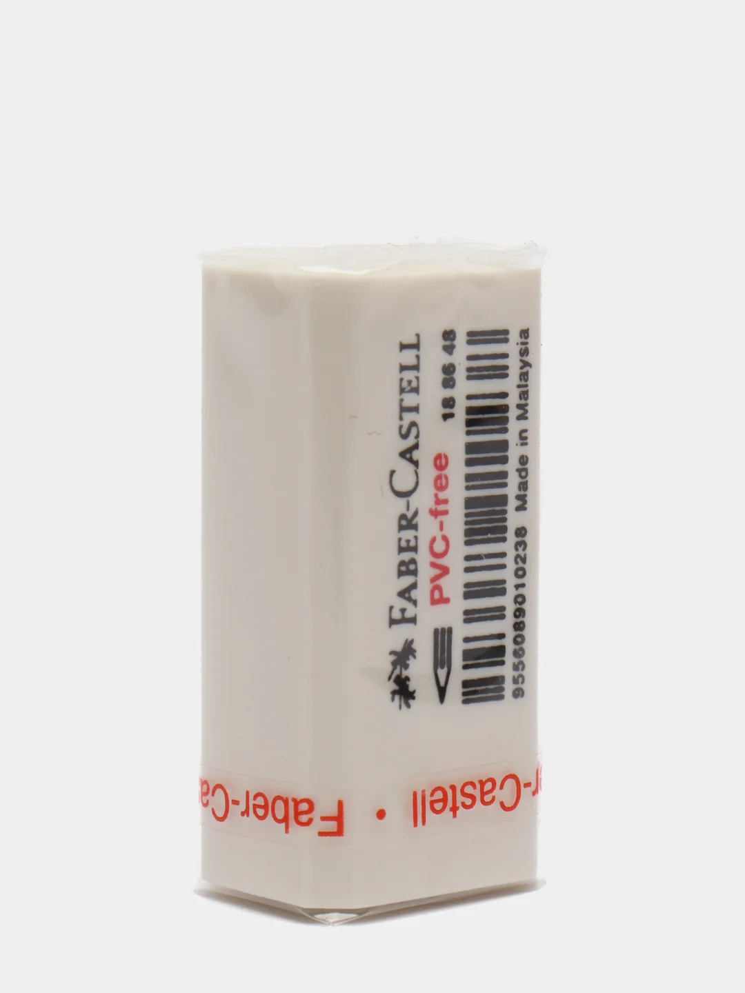 Ластик Faber-Castell "PVC-free" 7086, 31 х 16 х 11, белый