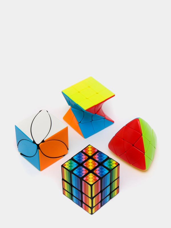 Набор головоломок Cube (в коробке 4 шт)