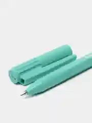 Мятный синяя шариковая ручка "Pastel"
