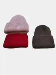 Шапка зимняя, шапка женская, теплая шапка, шапкас подворотом
