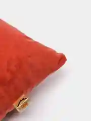 Терракотовый подушка декоративная МАТЕХ "VELOURS", 35 х 35 х 15 см