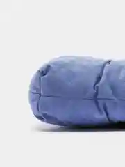 Синий меланж подушка для сидения MATEX "VELOURS", 40 х 40 х 8 см