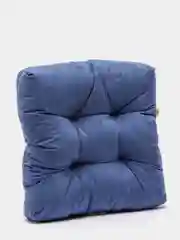 Синий меланж подушка для сидения MATEX "VELOURS", 40 х 40 х 8 см