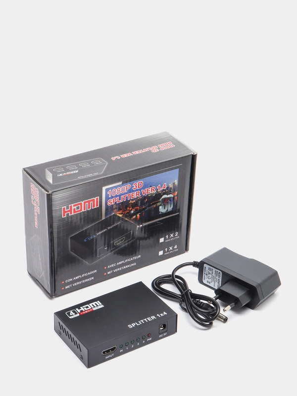 Сплиттер HDMI, на 4 выхода